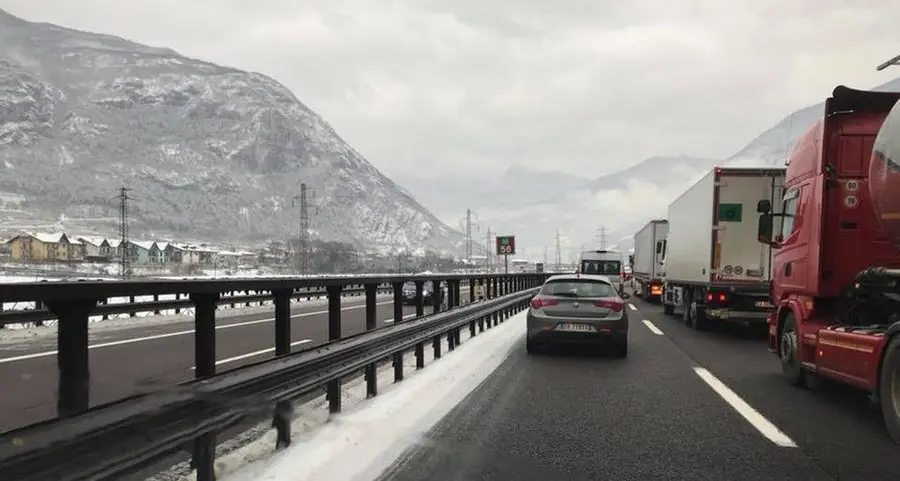 Traffico in regione: attenzione al ghiaccio