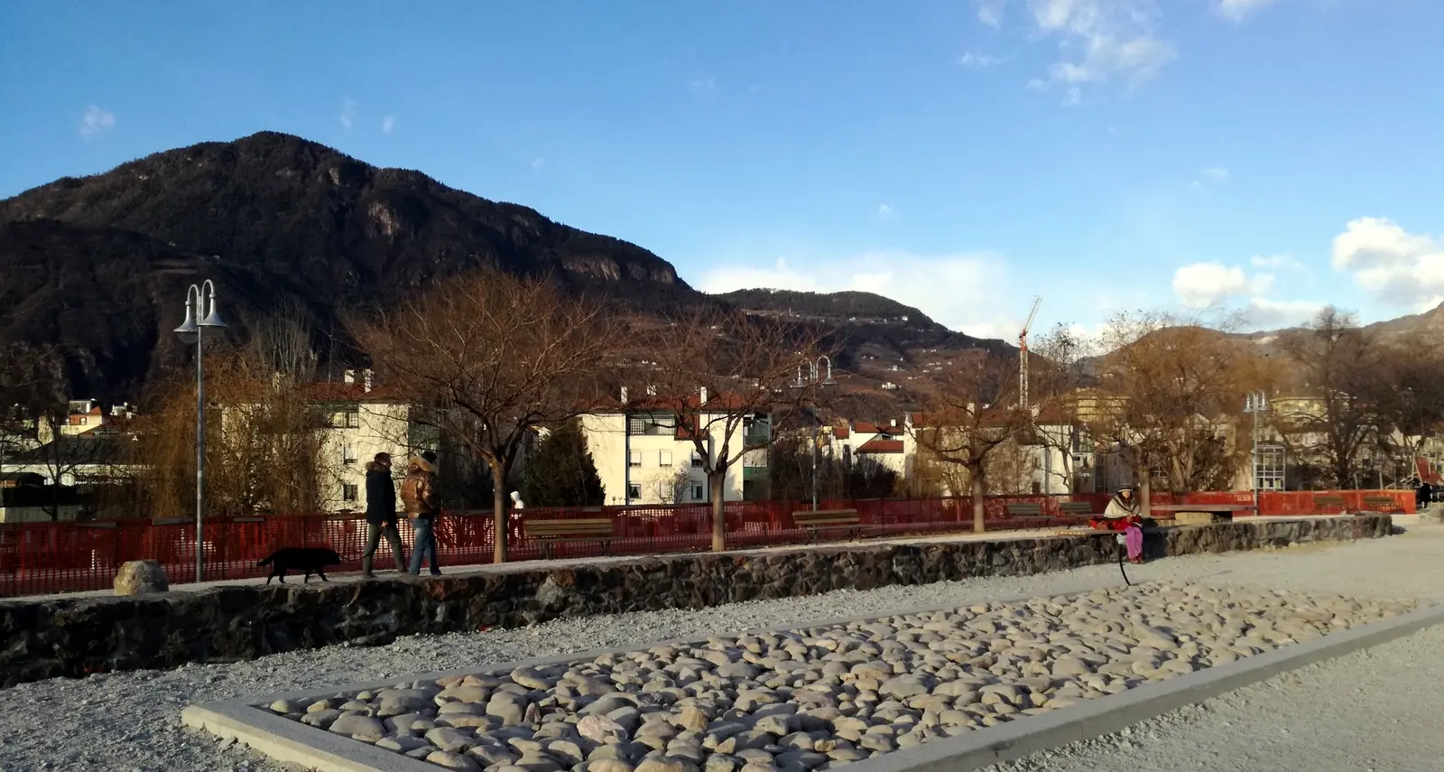 Lungoisarco, pronta la nuova terrazza