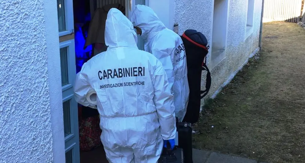 Rasun, i Ris di Parma nella casa dell'omicidio Huber