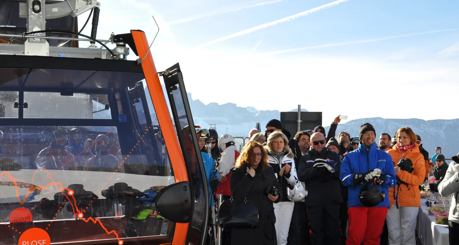 Inaugurata la nuova cabinovia sulla Plose