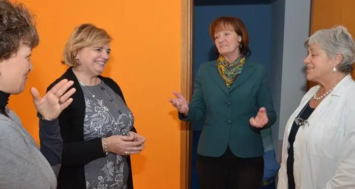 Bolzano: Stocker in visita al consultorio Aied