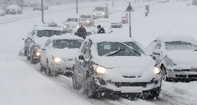 Nova Levante, auto nella neve: bloccata la Val d’Ega
