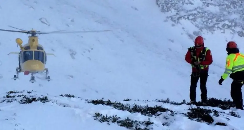 Travolto dalla valanga, grave un 64enne
