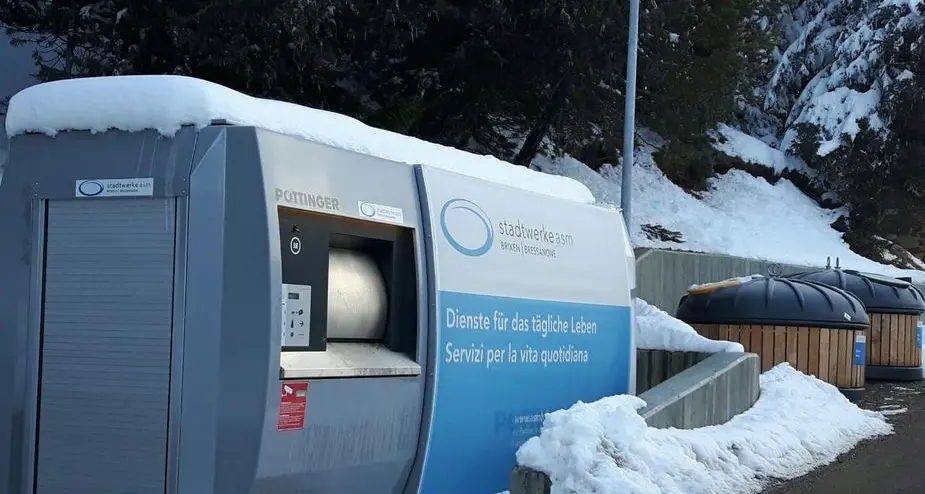 Rifiuti, pronto sulla Plose il nuovo punto di raccolta