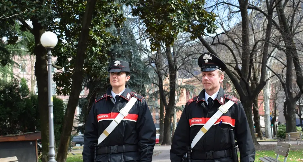 Carabinieri nei parchi di Bolzano: 5 denunce