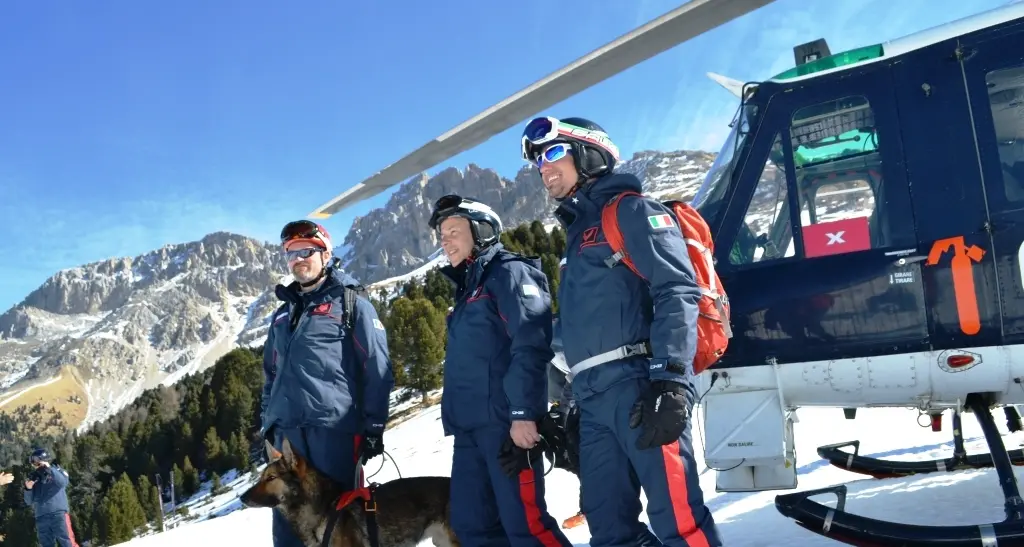 I carabinieri si addestrano a Obereggen
