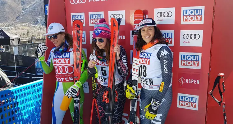 Brignone supergigante, è terza alla finale di Aspen