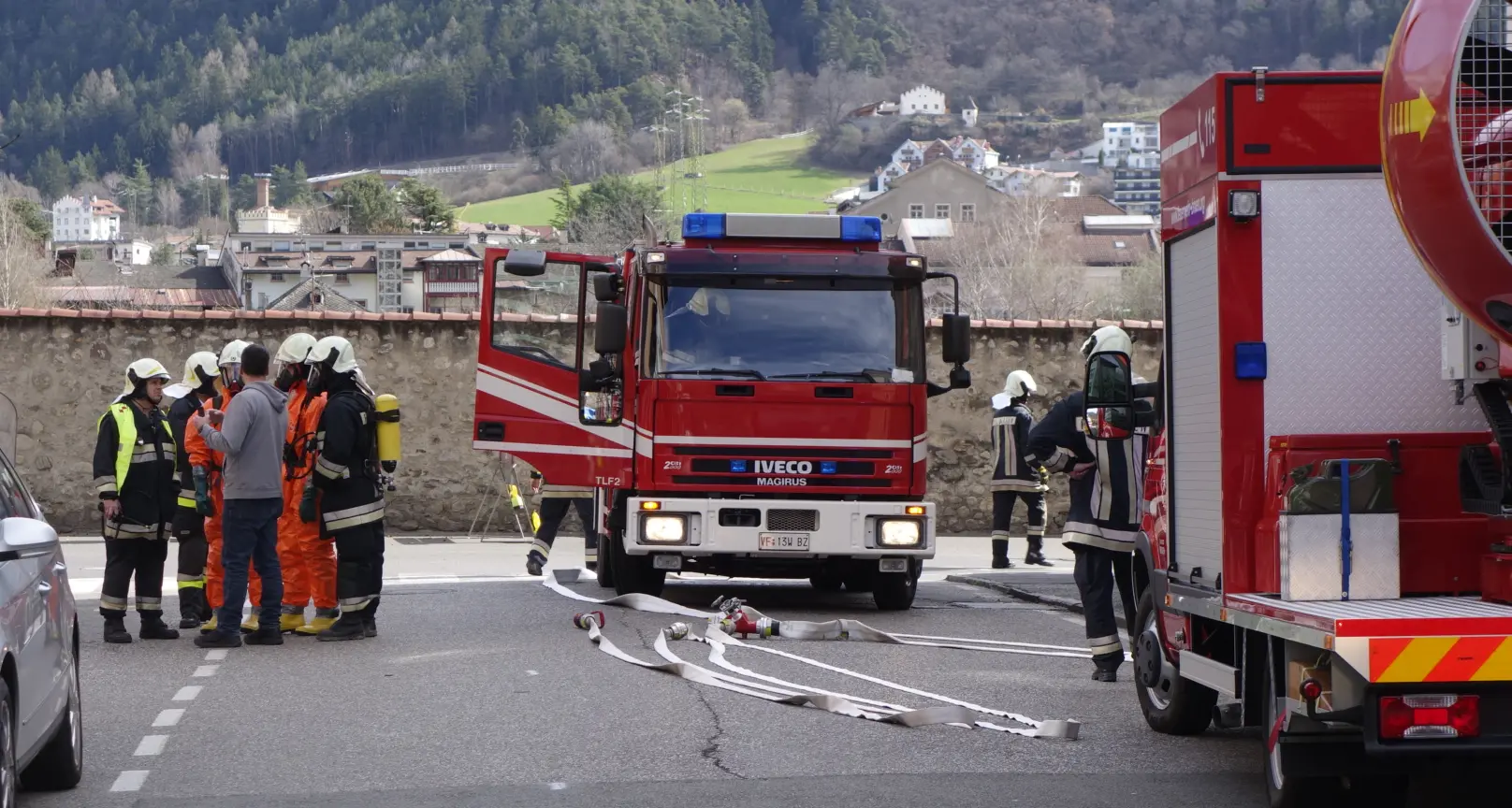 Allarme chimico a Bressanone: in quattro all'ospedale
