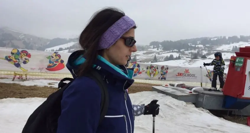Raggi in vacanza con la famiglia all’Alpe di Siusi