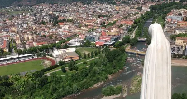 Bolzano, giallo sul Virgolo: sparita la statua della Madonnina