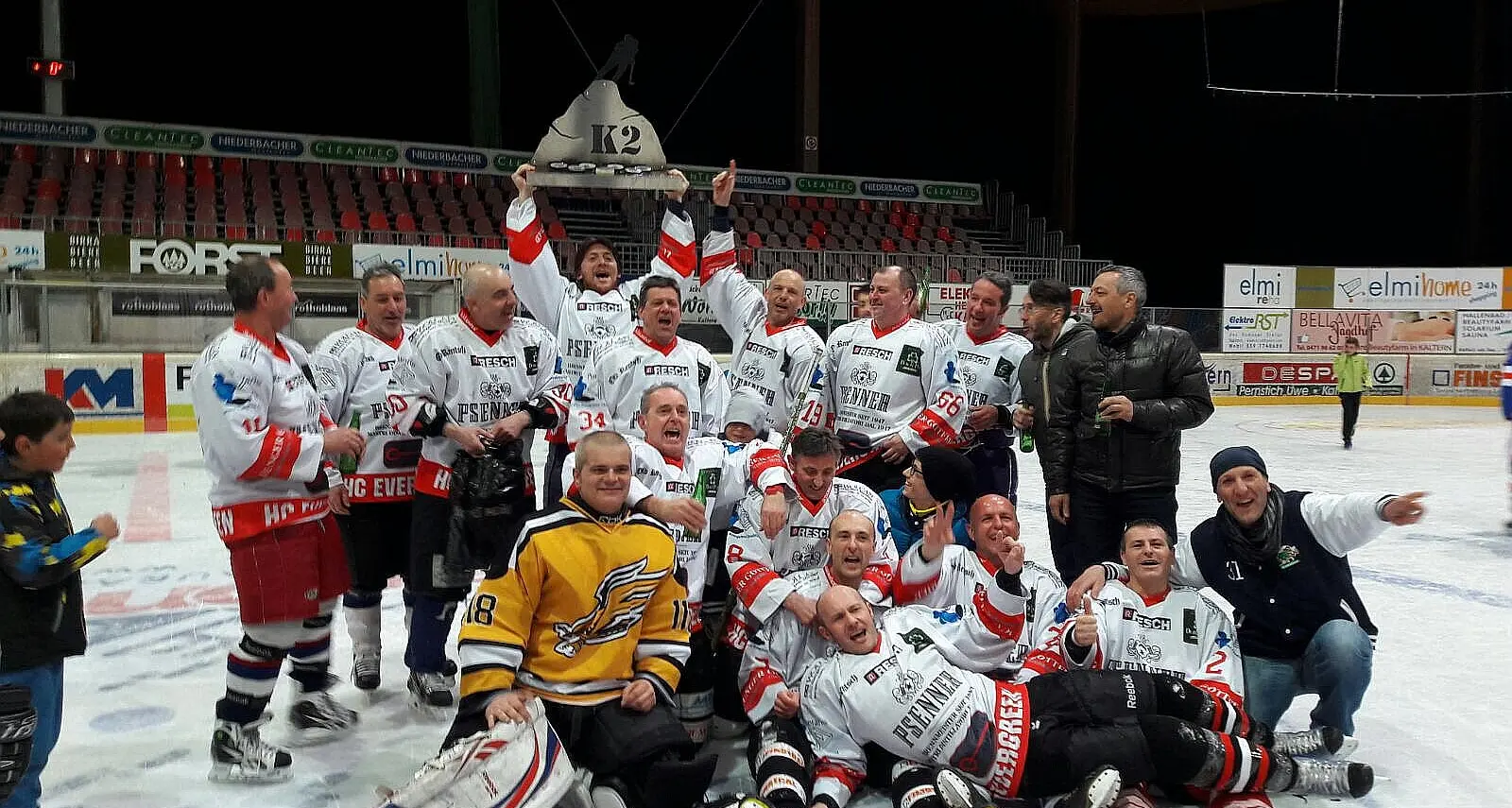 La squadra degli Evergreen vince la K2 Cup