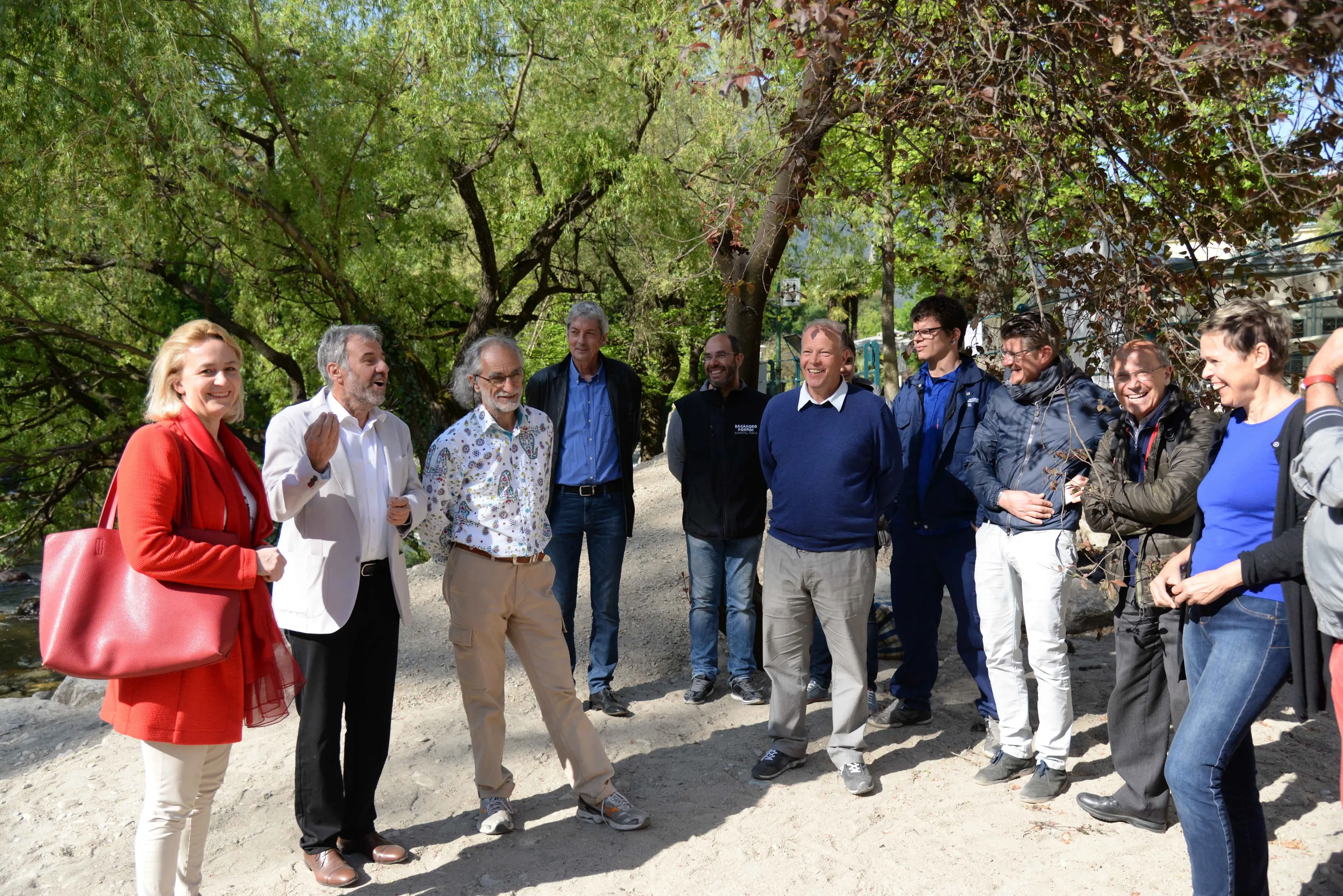 inaugurazione spiaggia nel passirio