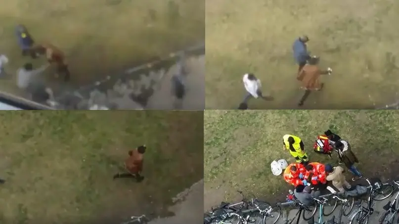 Donna accoltellata al parco della Stazione, la denuncia