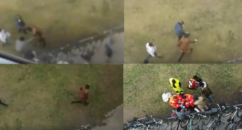 Donna accoltellata al parco della Stazione, la denuncia