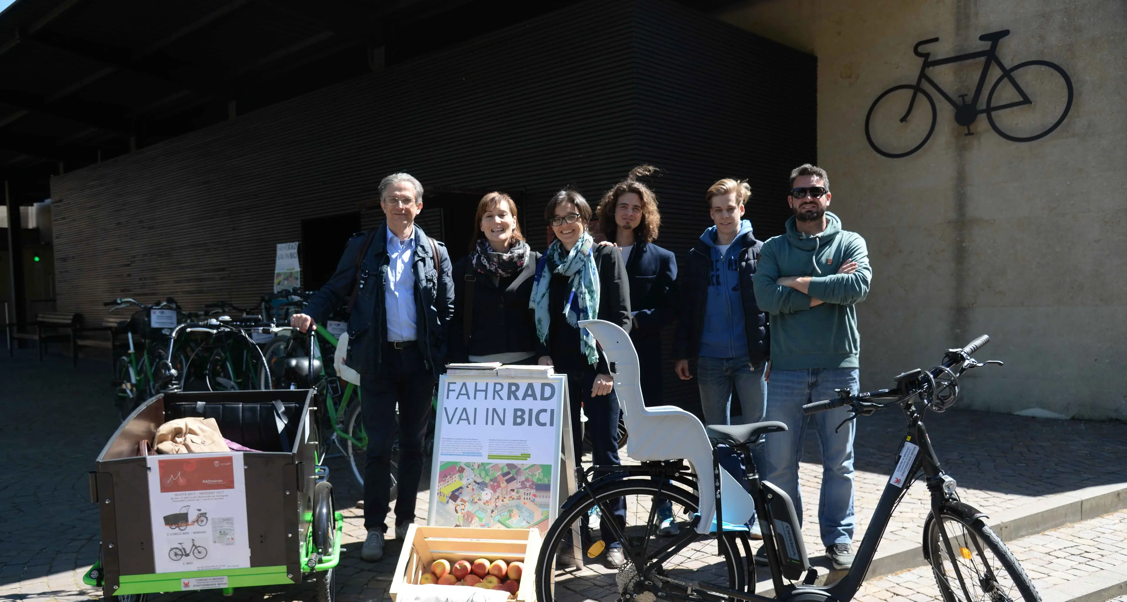 A Merano le bici elettriche a noleggio