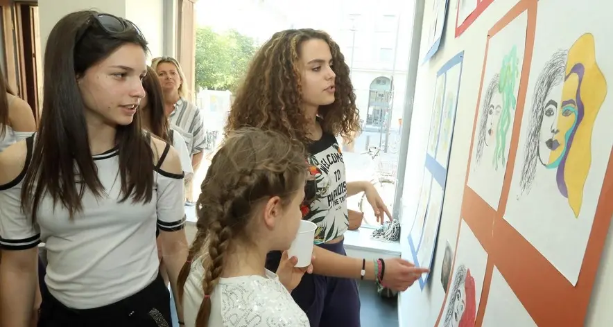 Le «metamorfosi» degli studenti-artisti