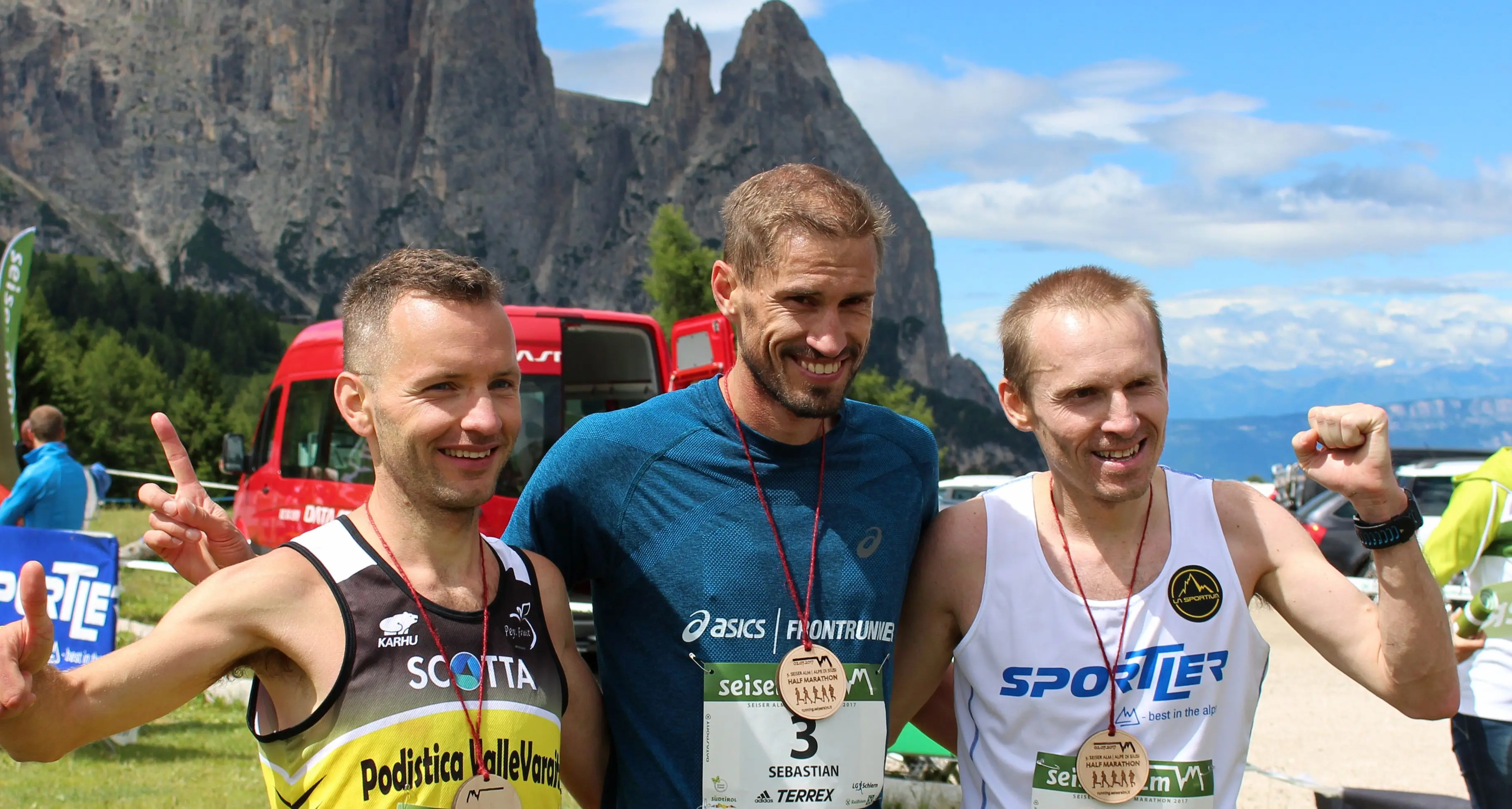 Hallmann e Siegel firmano la Mezza dell'Alpe di Siusi