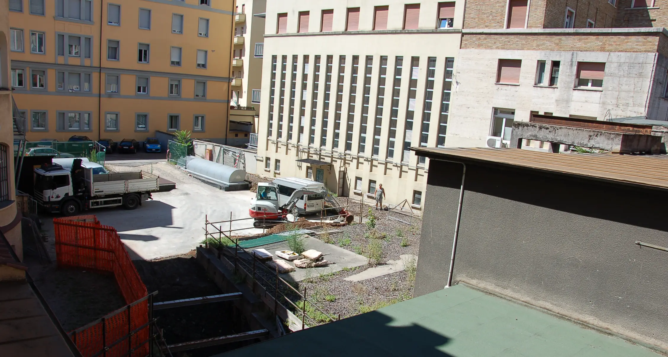 Museo Civico, finalmente si risistema il cortile interno