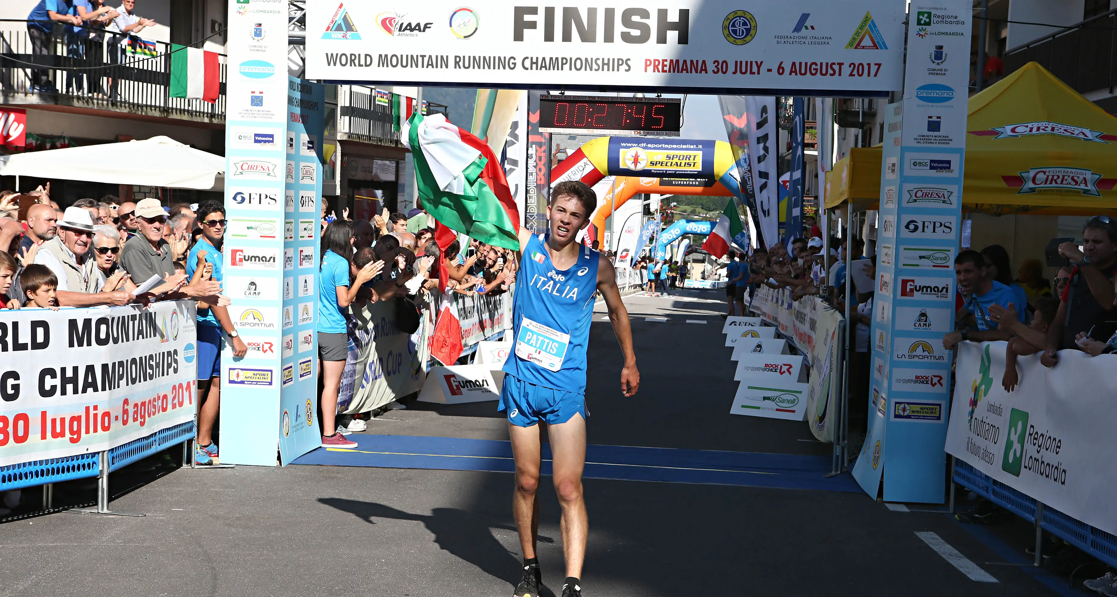 Campionato del mondo di corsa in montagna: Pattis è argento junior