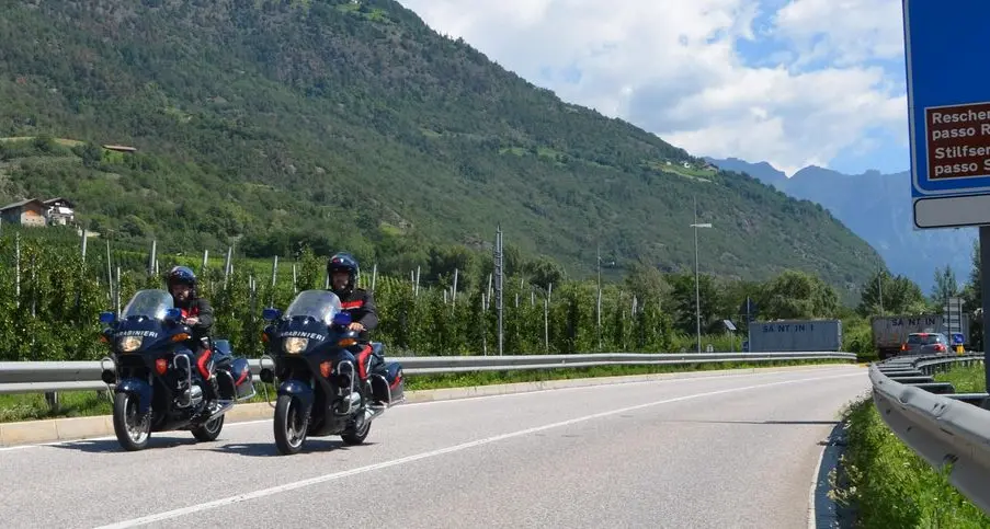 “Motociclista fantasma” arrestato in Val Venosta
