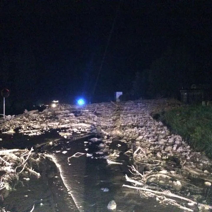 Violento temporale sulla Pusteria: gravi danni, frane e strade chiuse