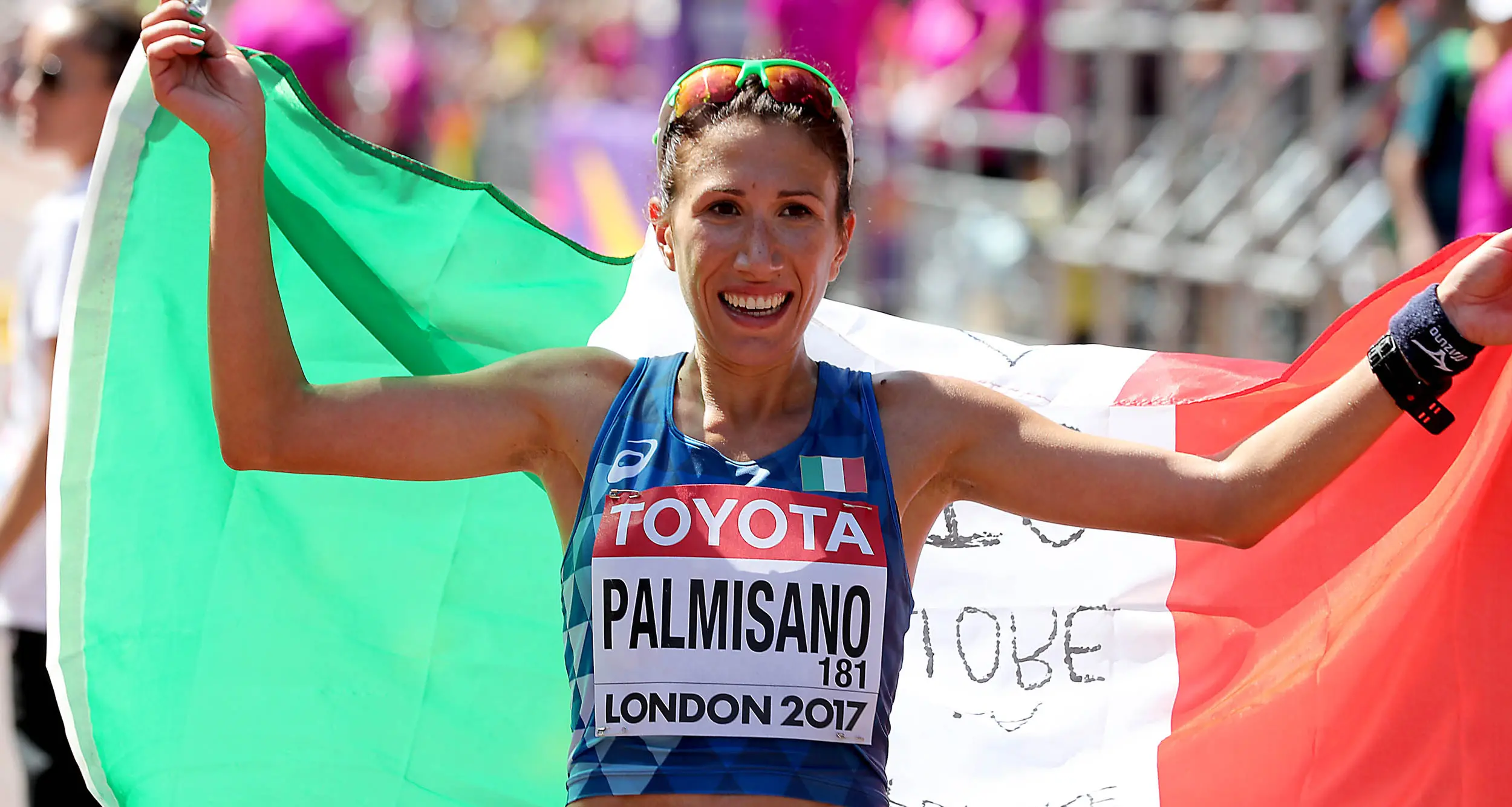 Ai mondiali di Londra la Palmisano porta l'Italia a medaglia