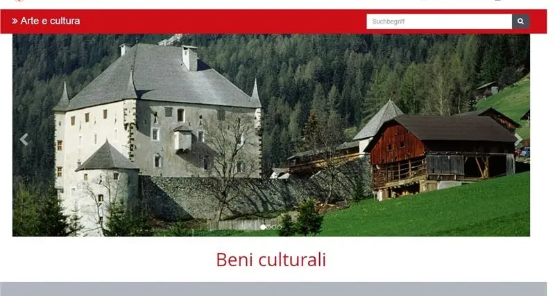 Beni culturali altoatesini, online il nuovo portale web