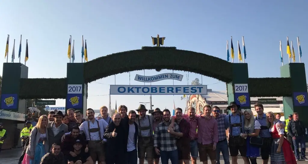 L'Hc Bolzano all'Oktoberfest