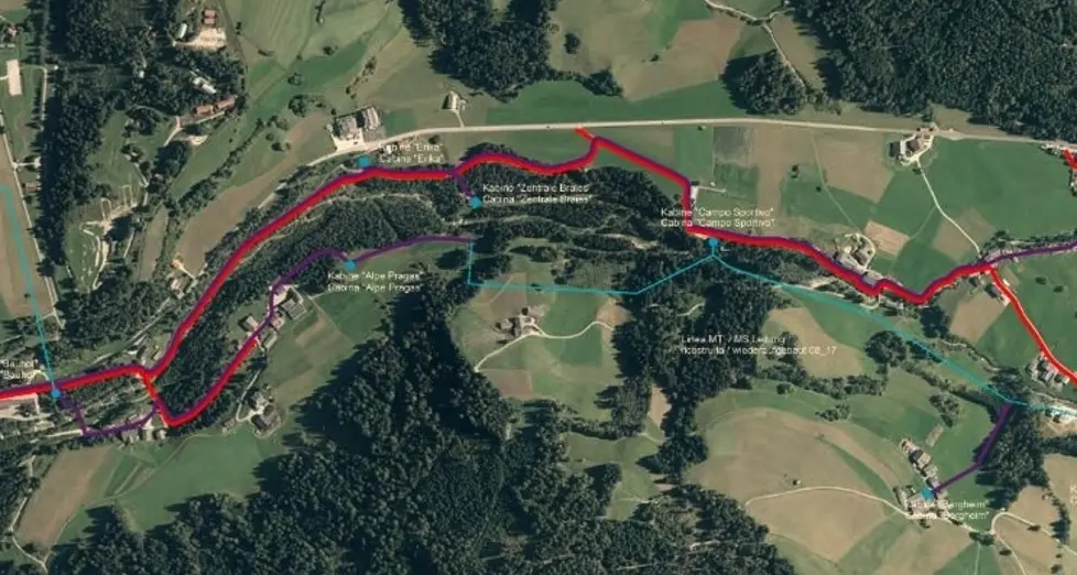 Braies, dopo l’alluvione arriva la fibra ottica