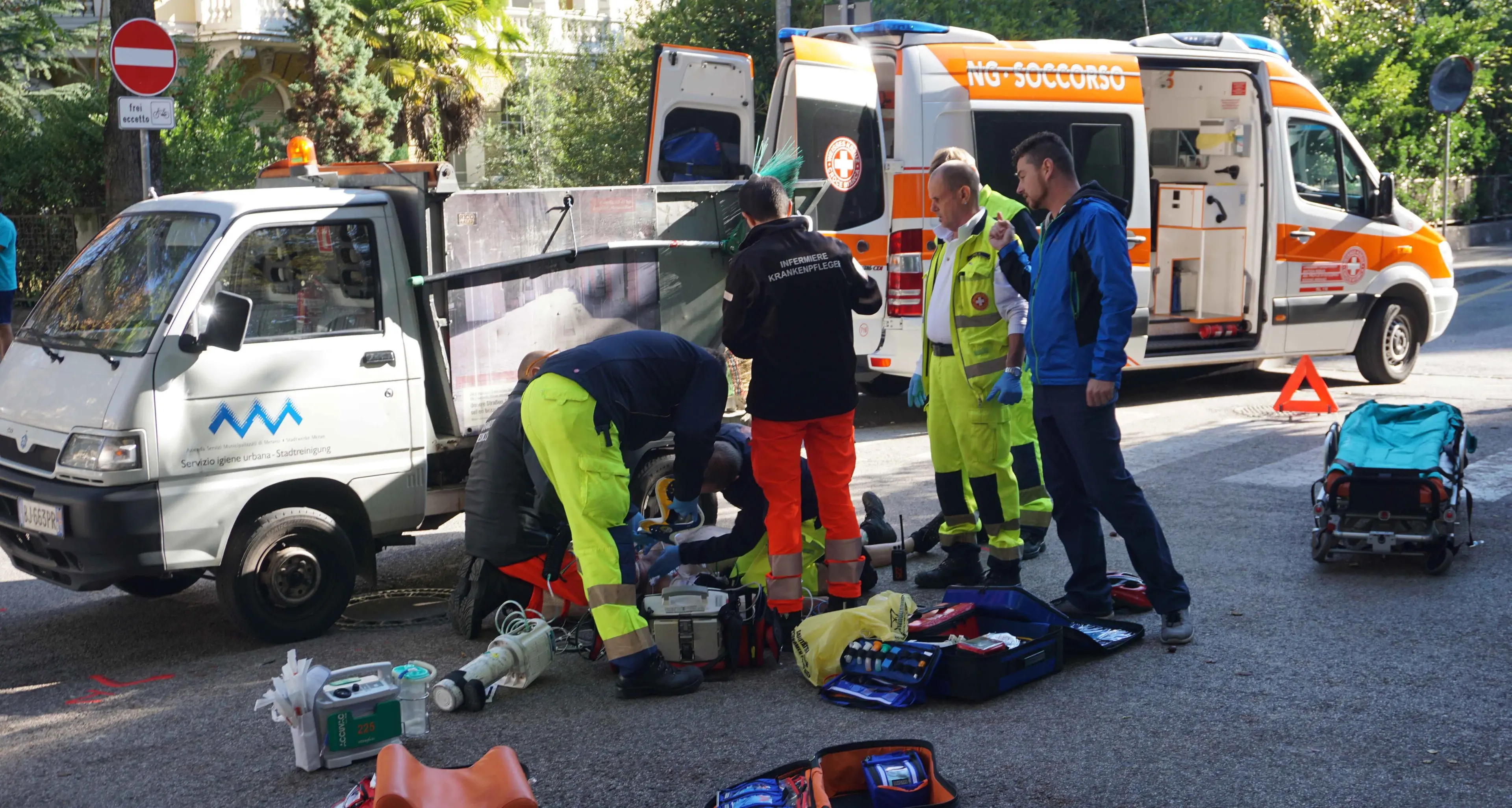 Merano: schianto in bici, gravissimo un turista