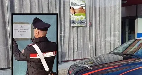 Bressanone: sigilli al centro massaggi
