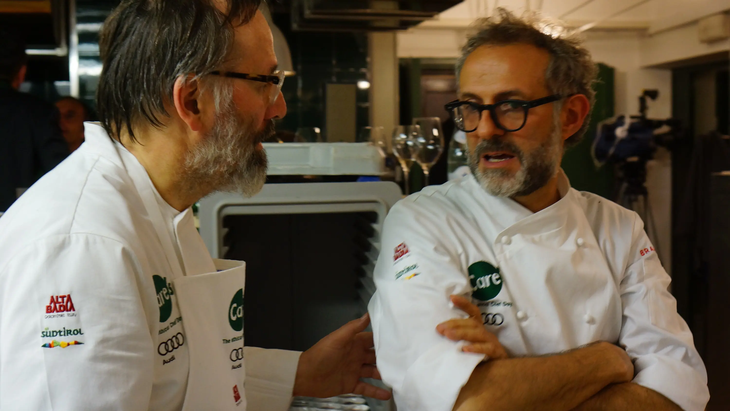 Norbert Niederkofler e Massimo Bottura