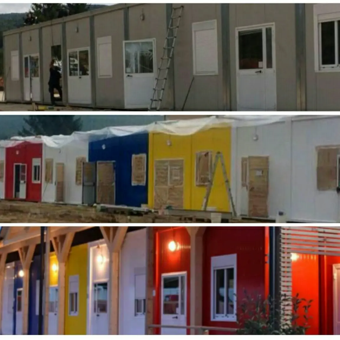 La scuola trentina? La vittoria del colore sul grigio delle macerie