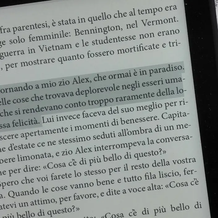 Quando siete felici fateci caso (disse lo zio di Vonnegut)