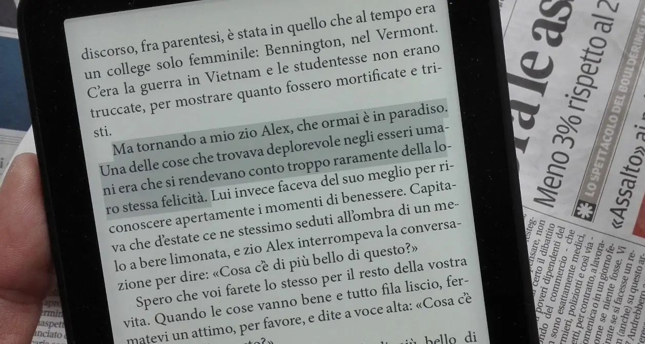 Quando siete felici fateci caso (disse lo zio di Vonnegut)
