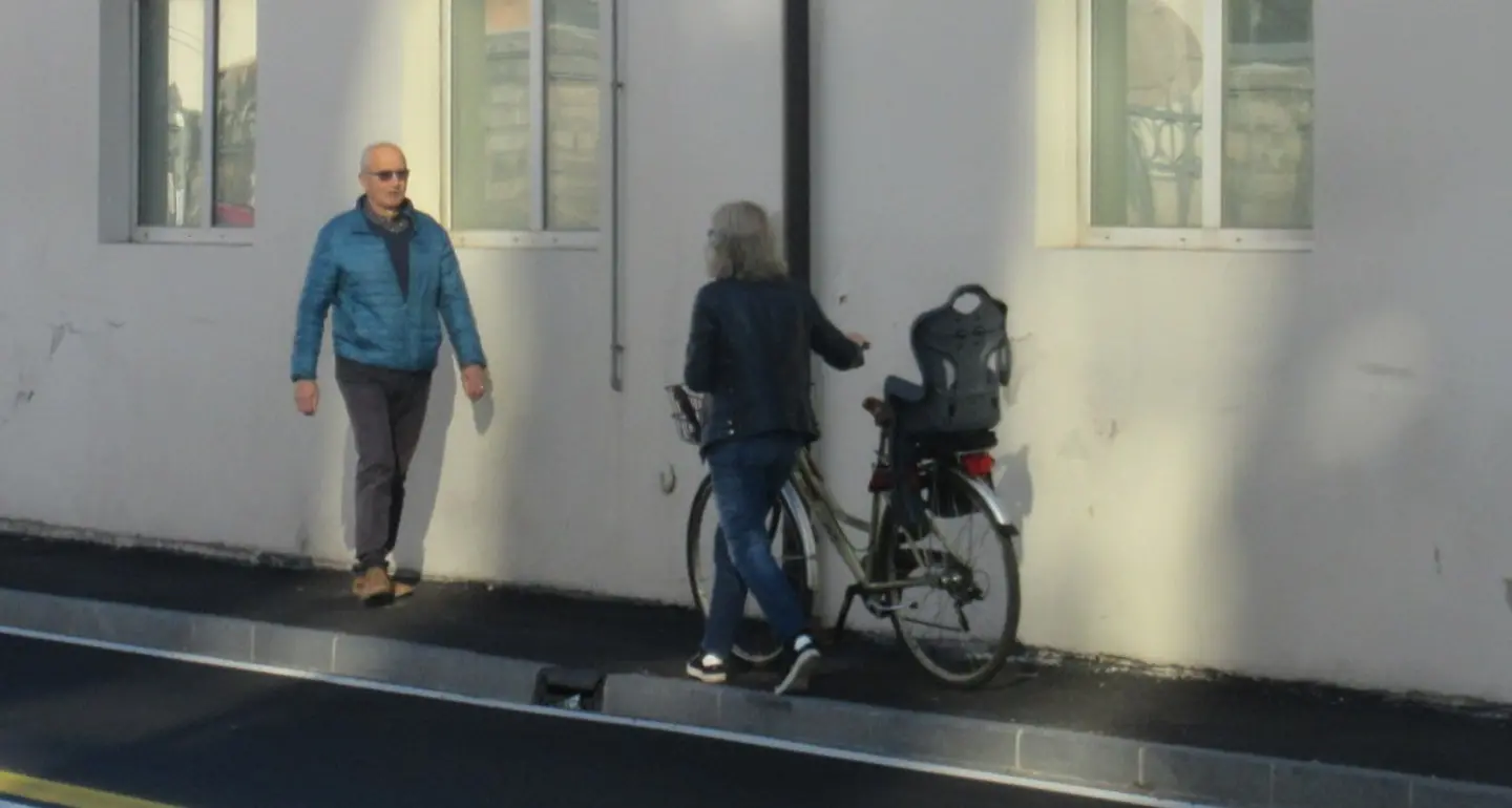 Viale Druso, ciclabile stretta e pericolosa
