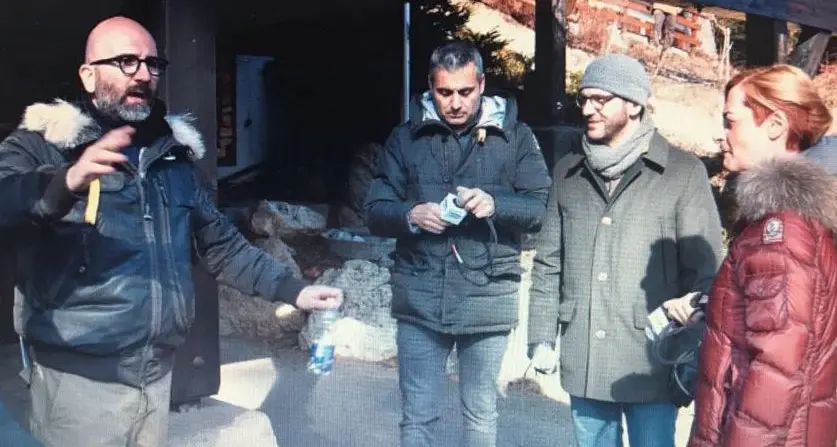 Sale piene per il film girato in Alto Adige