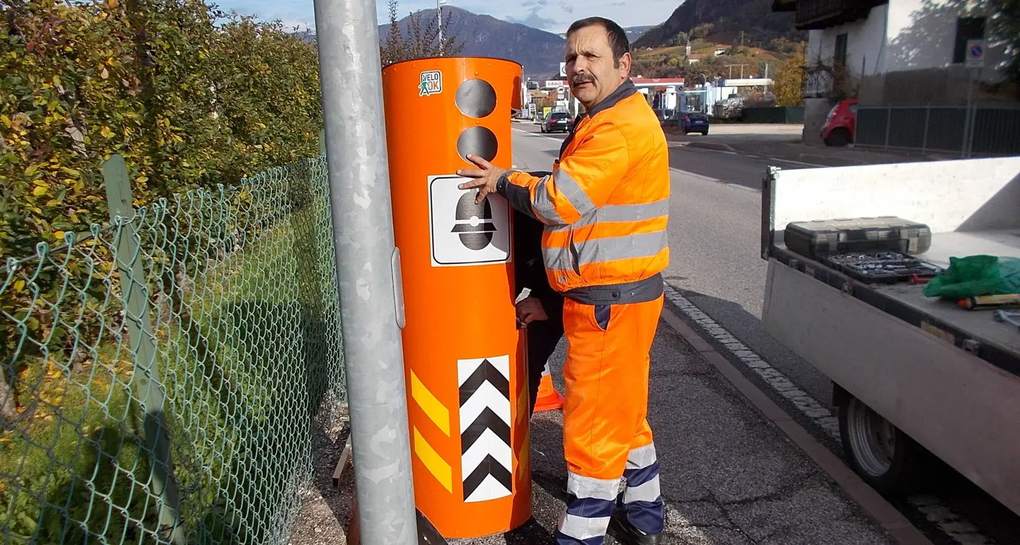 Messo lo speed check sul rettilineo