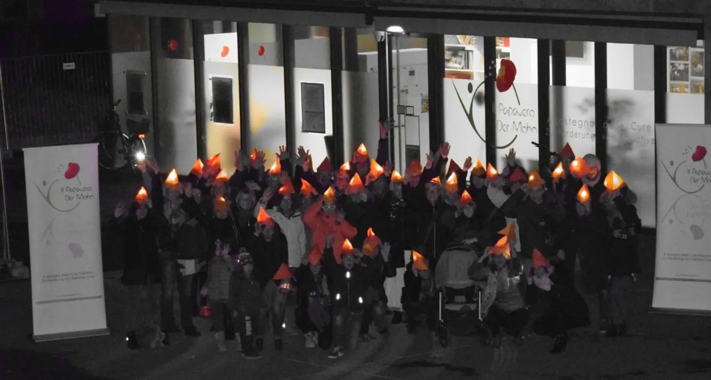 Selfie del «Papavero» per San Martino