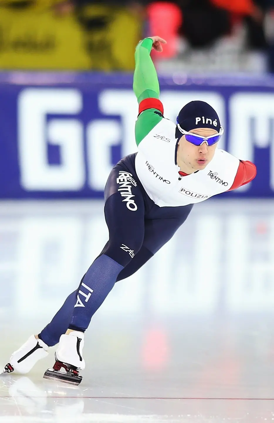 Quello azzurro è un pattinaggio “Ghiotto”