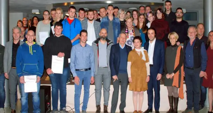 Grande festa alla Zuegg per oltre cento apprendisti