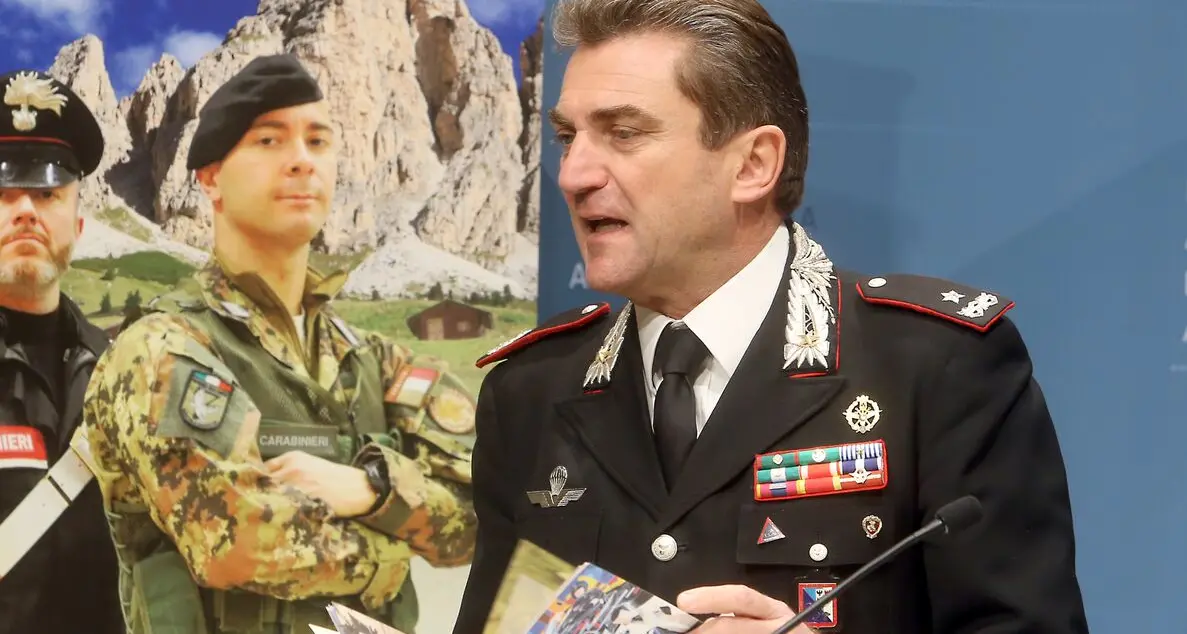 Carabinieri, il calendario storico parlerà anche ladino