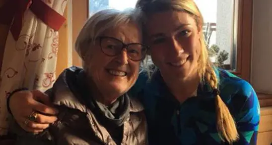 A tavola con la campionessa Shiffrin