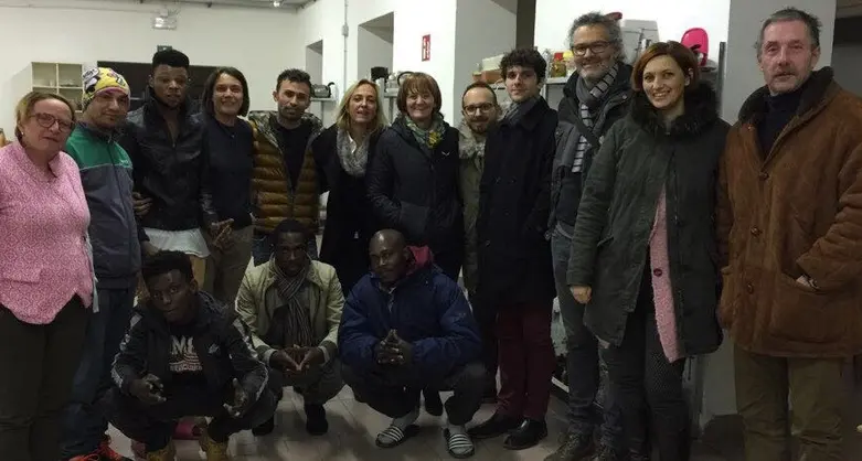 Profughi, la giornata tipo alla Schenoni