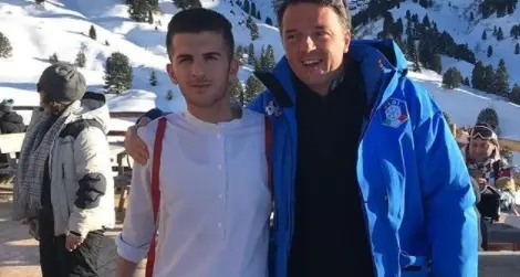 Gentiloni e Renzi sulle piste