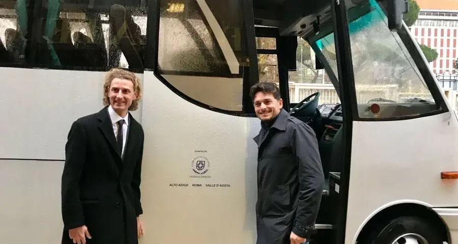 Un pullman per Amatrice