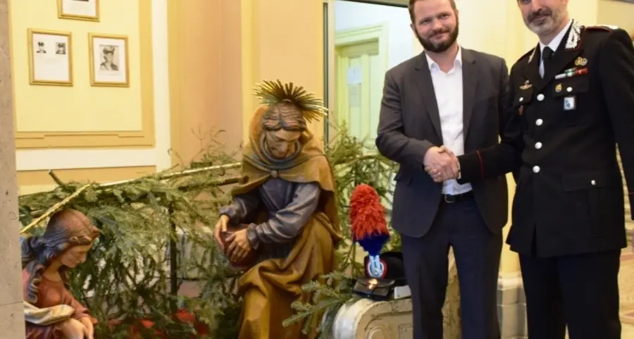 Il presepe di Demetz torna a casa