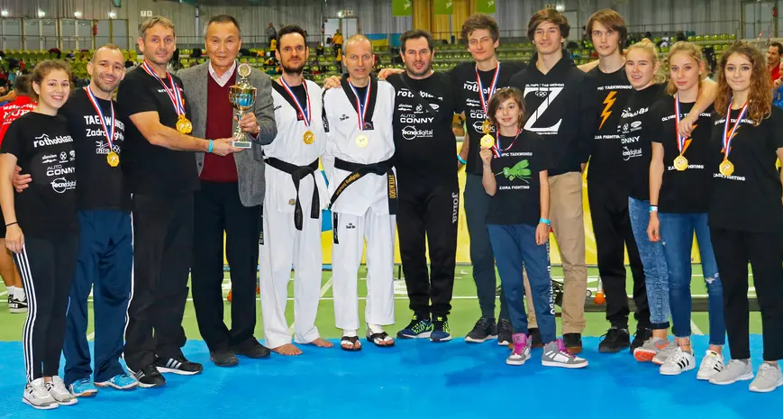 Riconoscimento europeo per il club Zadra-fighting