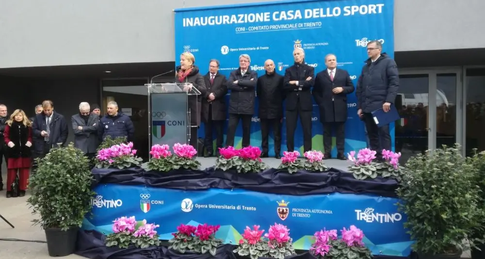 Inaugurata a Trento la \"Casa dello Sport\"