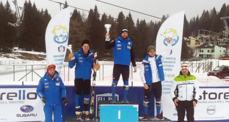 Tonetti si impone nello slalom Fis di Folgaria